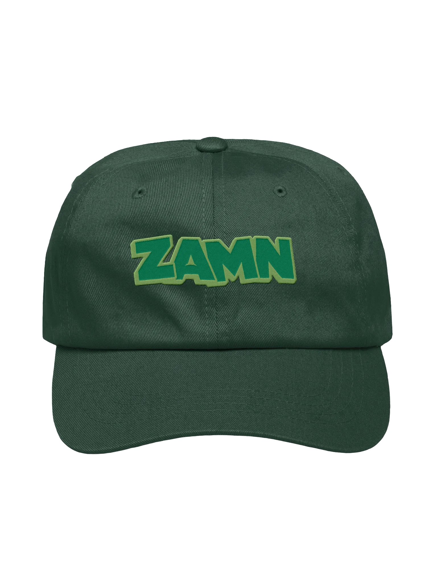 ZAMN Invisi-Logo Dad Hat: Spruce product image (6)