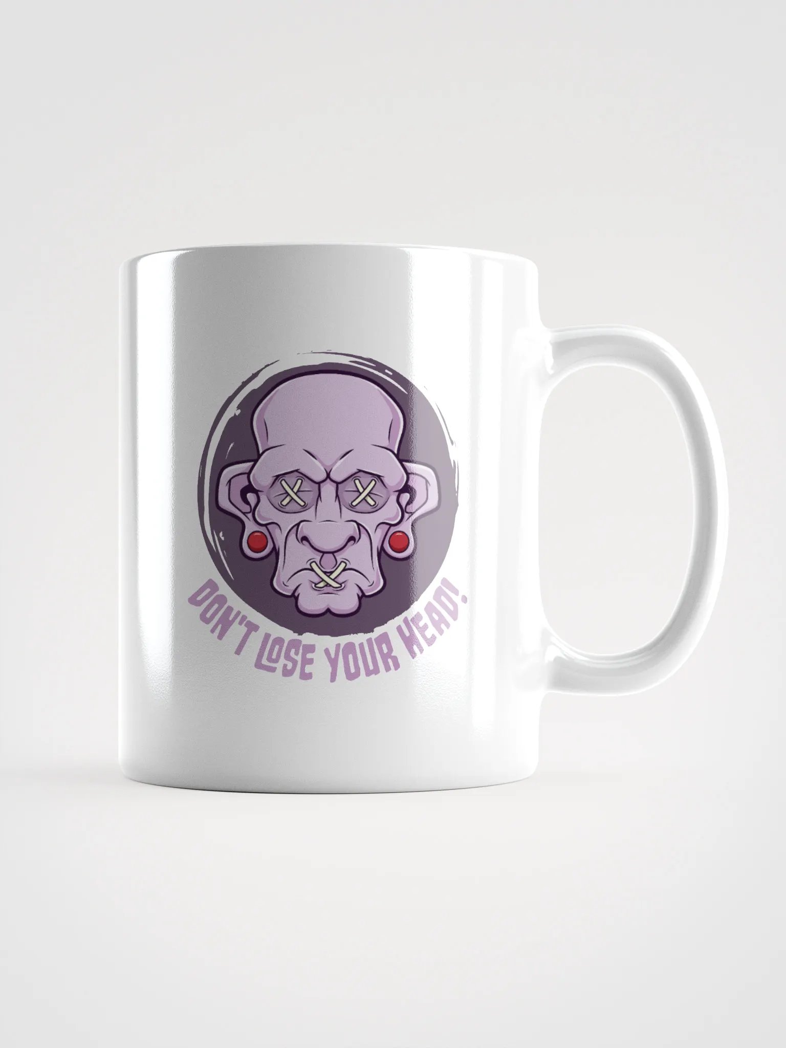 Don't Lose Your Head Retro Mug product image (1)