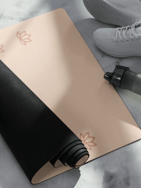 Esterilla de Yoga Antideslizante con Base de Goma y Superficie de Microsuede (61 × 173 cm) product image (4)