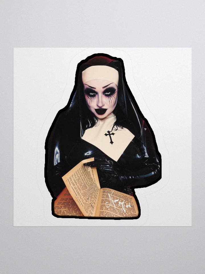 Latex Nun Sticker product image (3)