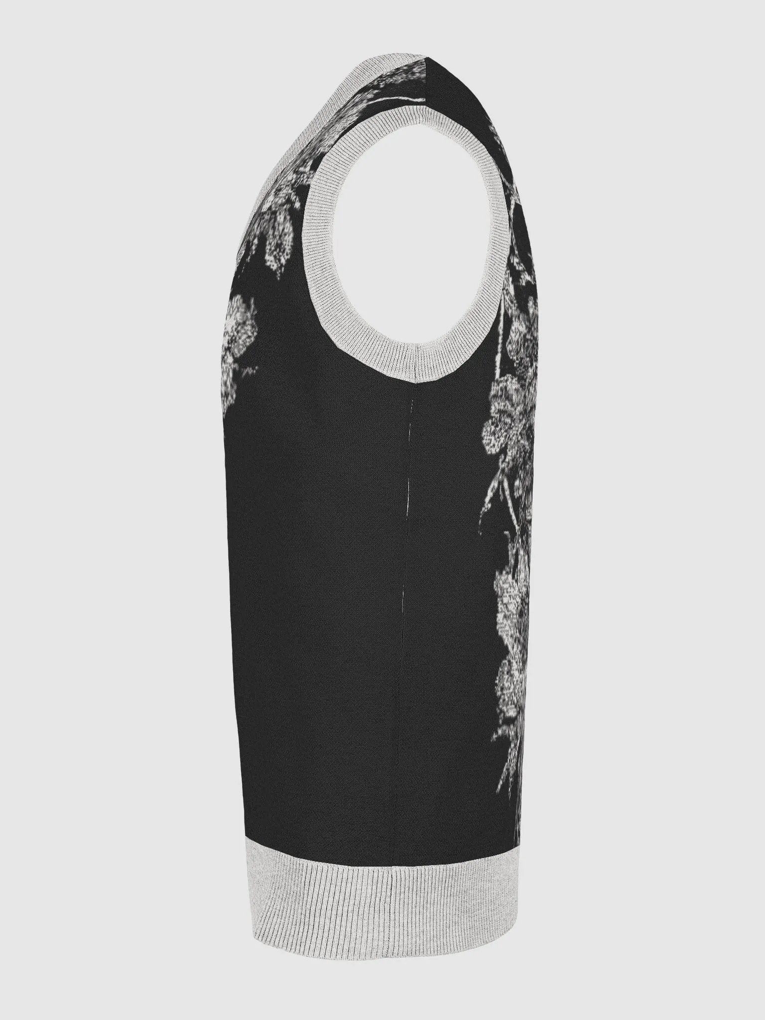 SKULLFLOWER KNITTED VIBE VEST product image (6)