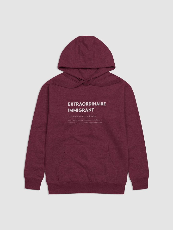 Extraordinaire Immigrant Hoodie – Celebrate Excellence product image (2)