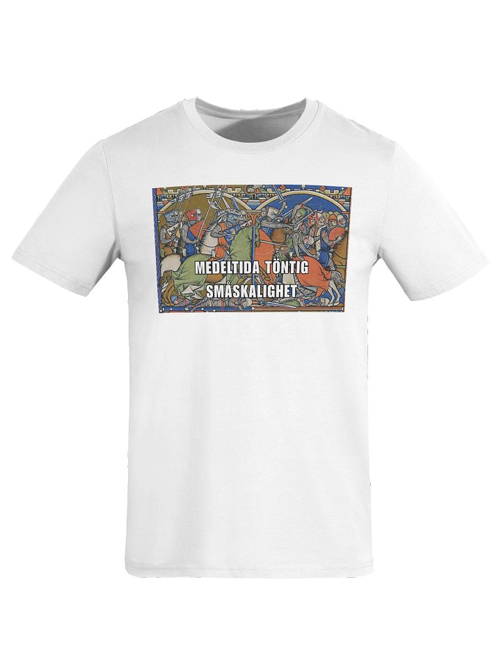 Medeltida Töntig Småskalighet (Organic unisex T-shirt) product image (1)