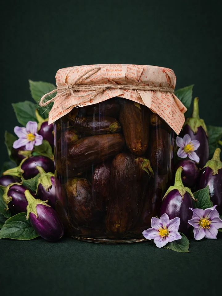 Baby Eggplant Preserve Sugarfree product image (1)