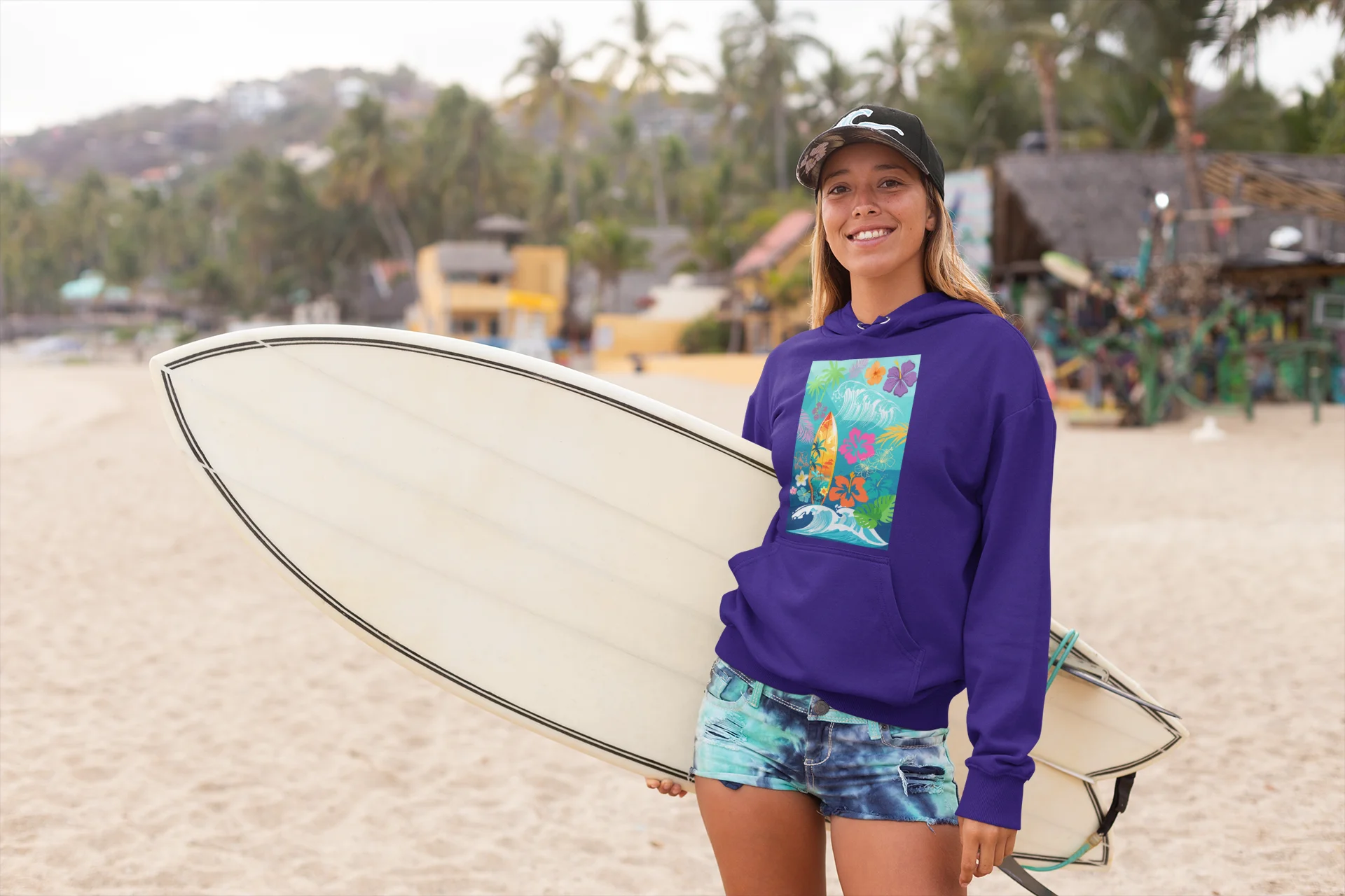 Tropical Escape Unisex Hoodie product image (8)