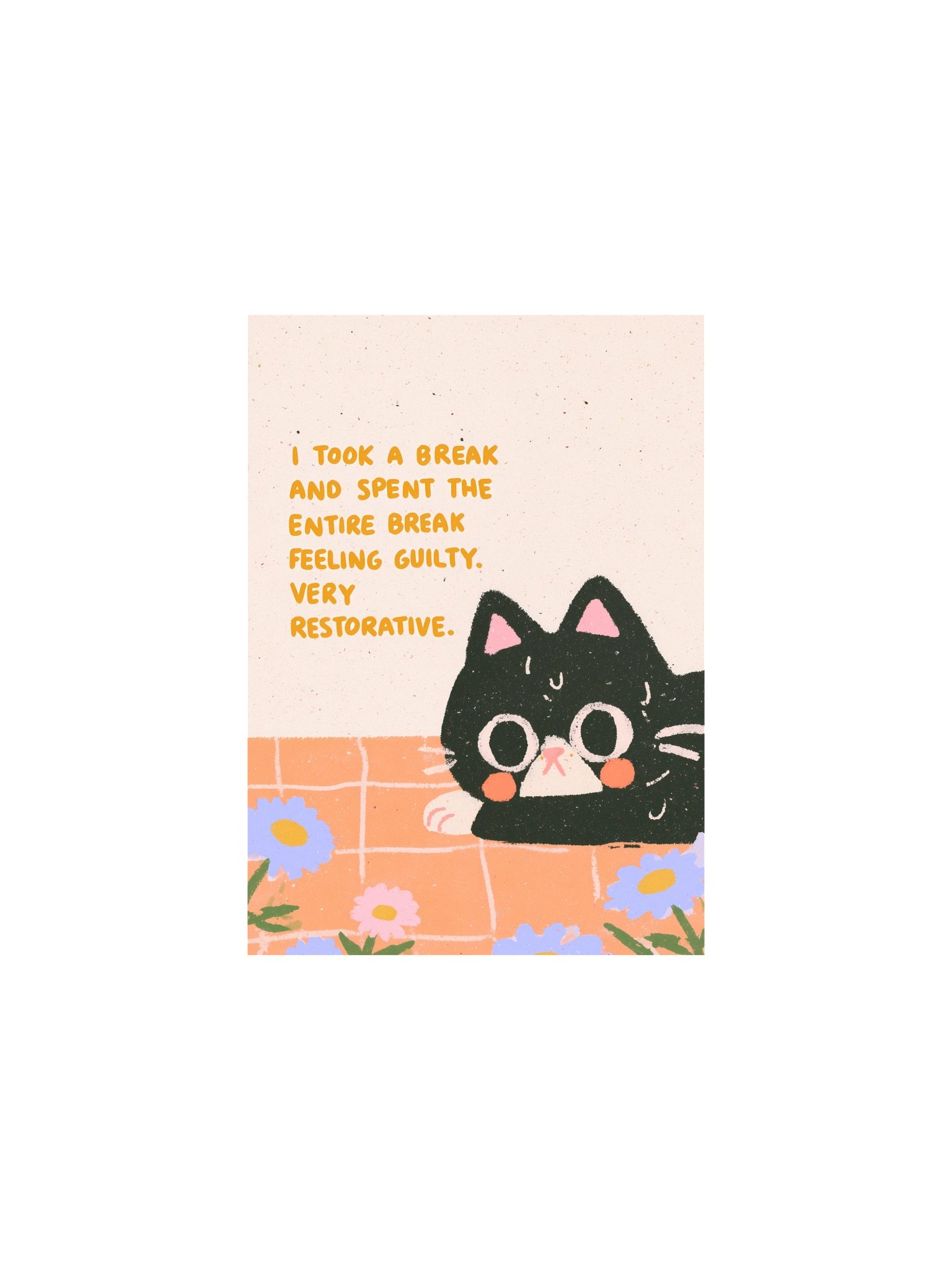 Very Restorative Black Cat Poster product image (1)