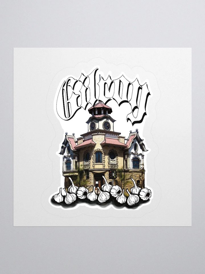 Gilroy City Hall Sticker product image (1)