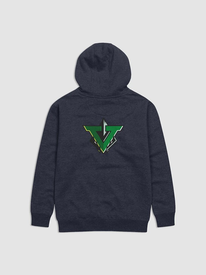 Meta Hoodie, V logo Green product image (16)