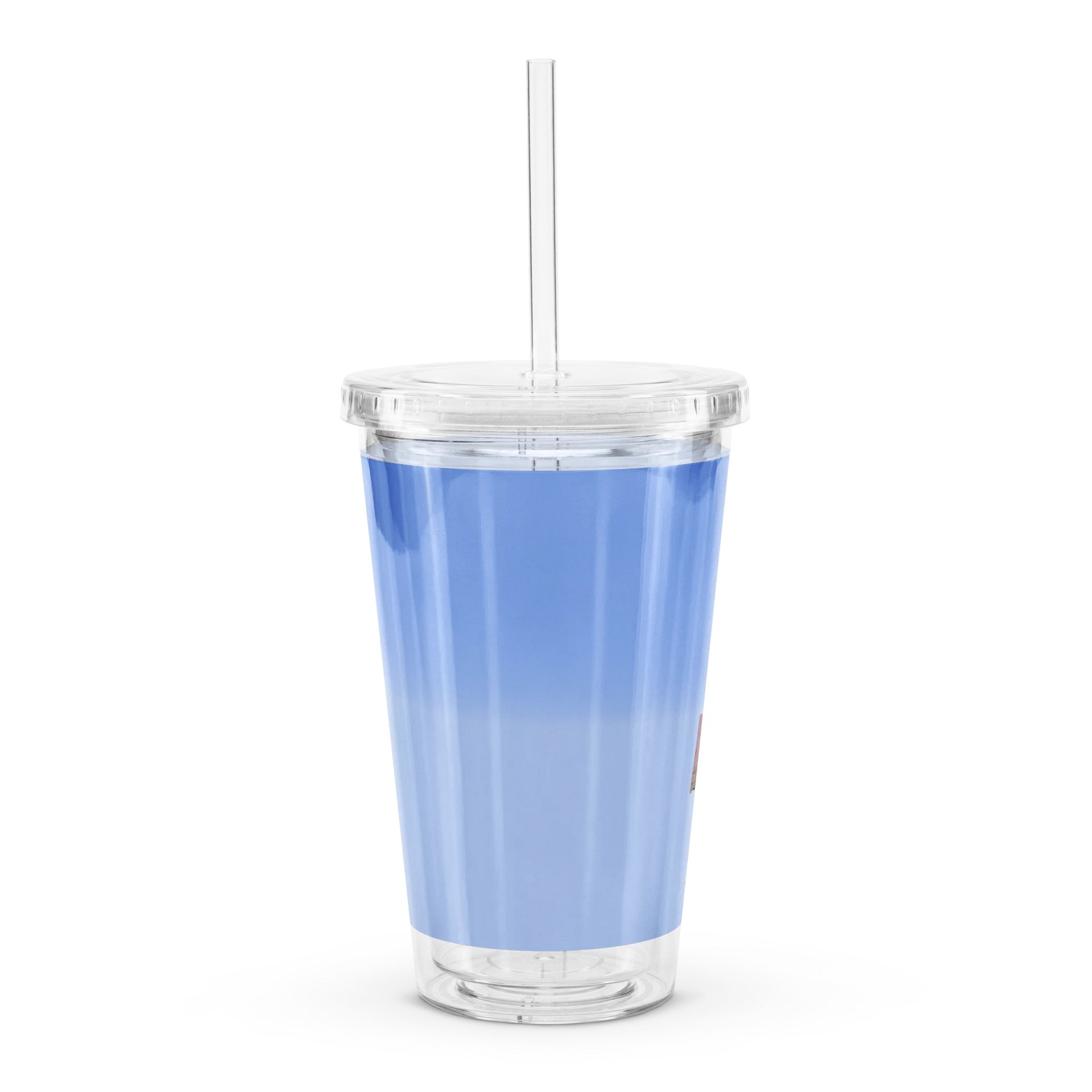 Pixelated Minecraft Avatar Clear Tumbler product image (3)