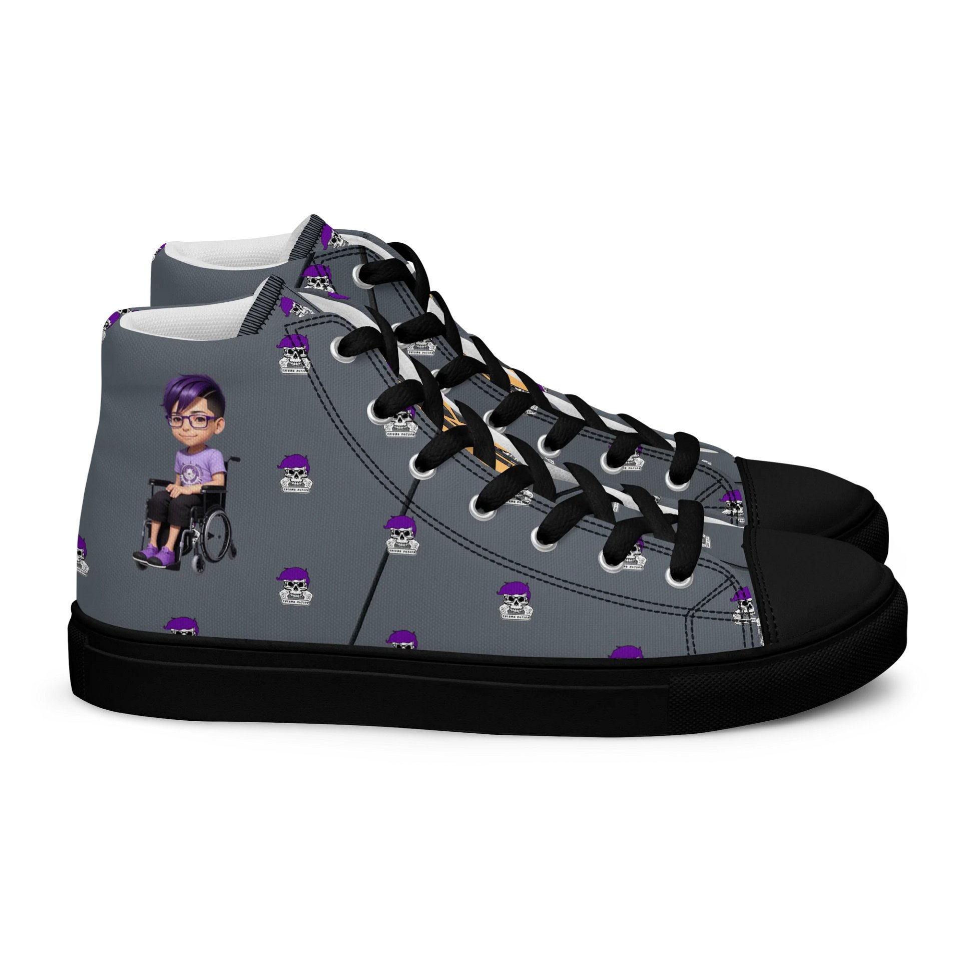 Enigma Women's High Top Canvas Shoes product image (2)