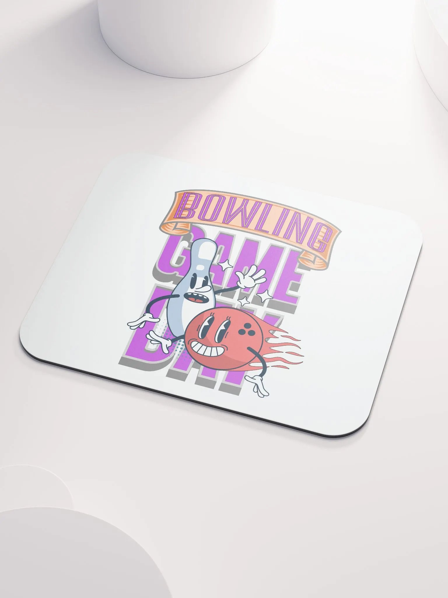 Game Day Bowling Lively Blast Mouse Pad product image (3)