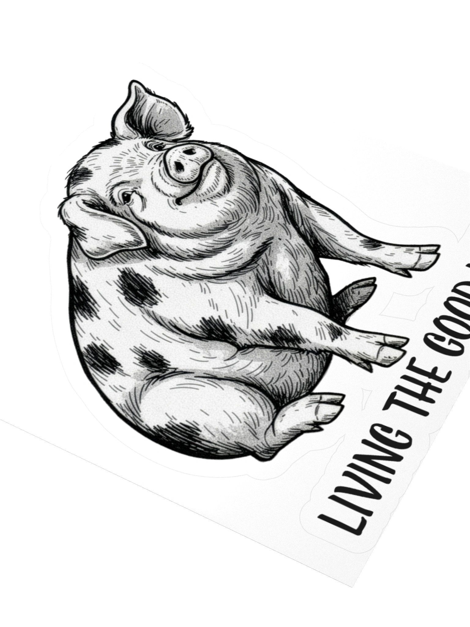 Living the Good Life — GOS Vinyl Sticker product image (3)