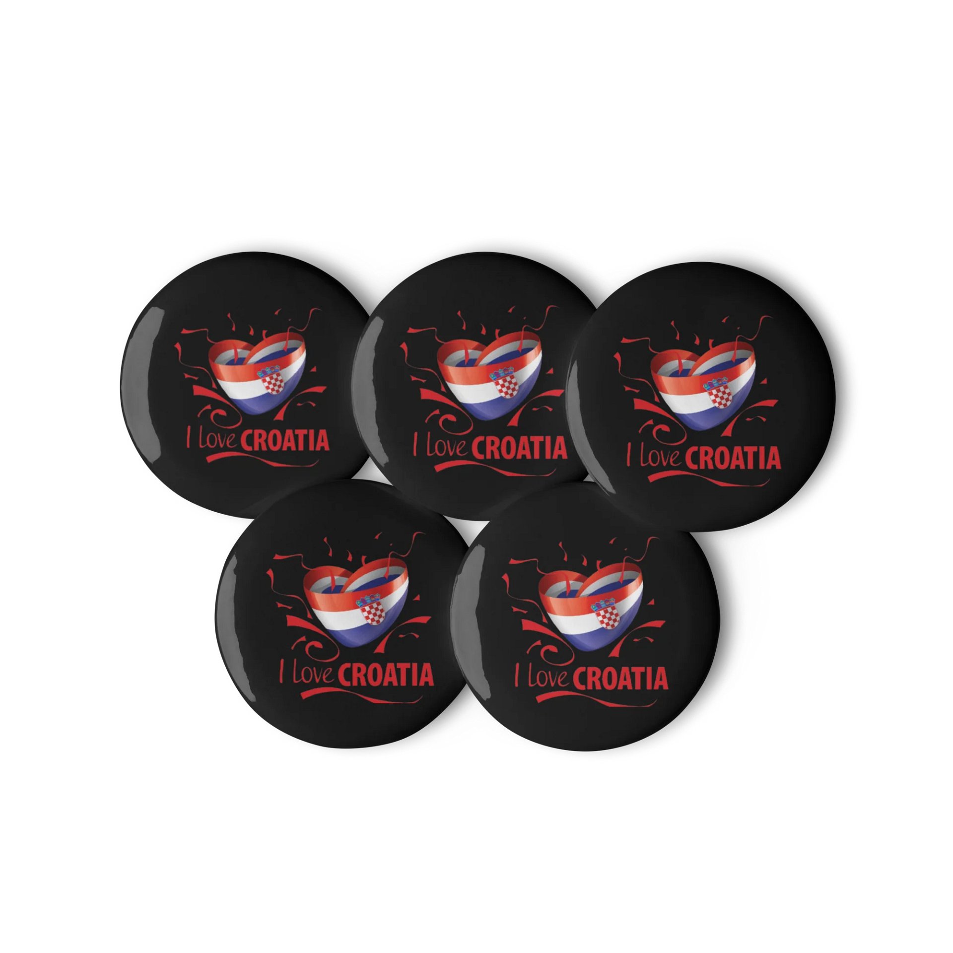 JA VOLIM HRVATSKU - KOMPLET 5 BEDŽEVA product image (3)