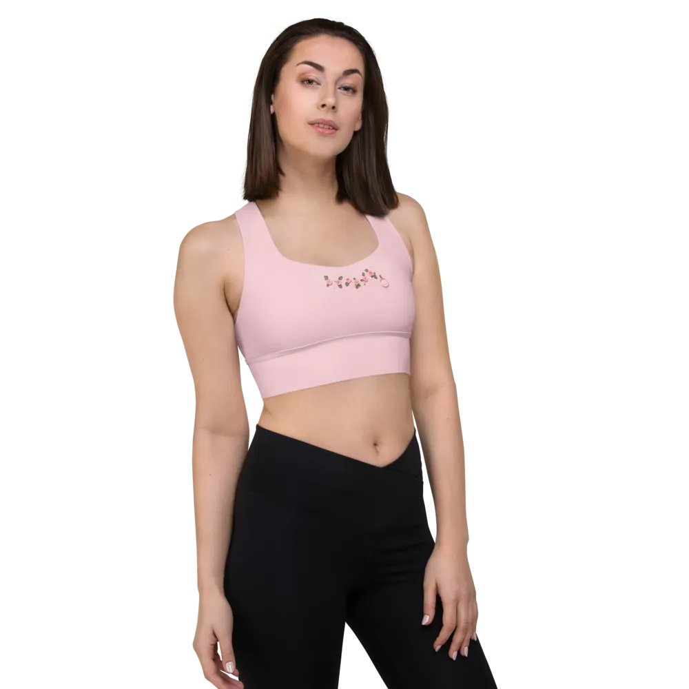 Rose Beauty Sports Bra product image (4)