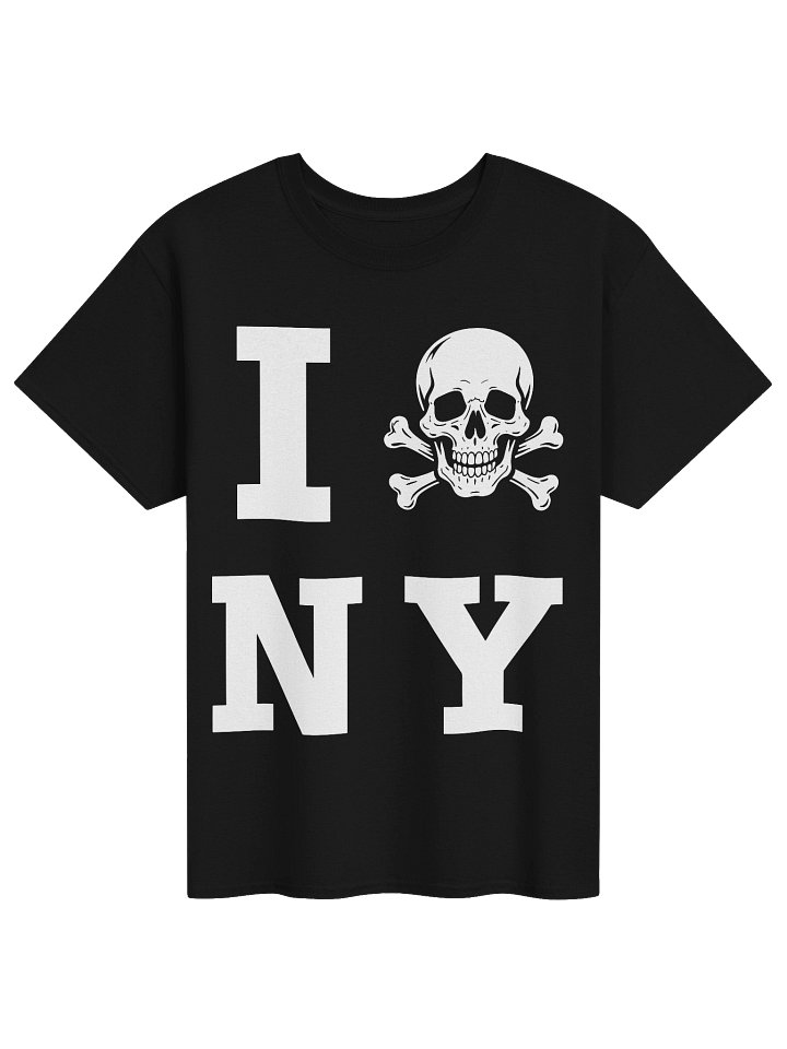 I Hate NY Skull Graphic Tee product image (1)