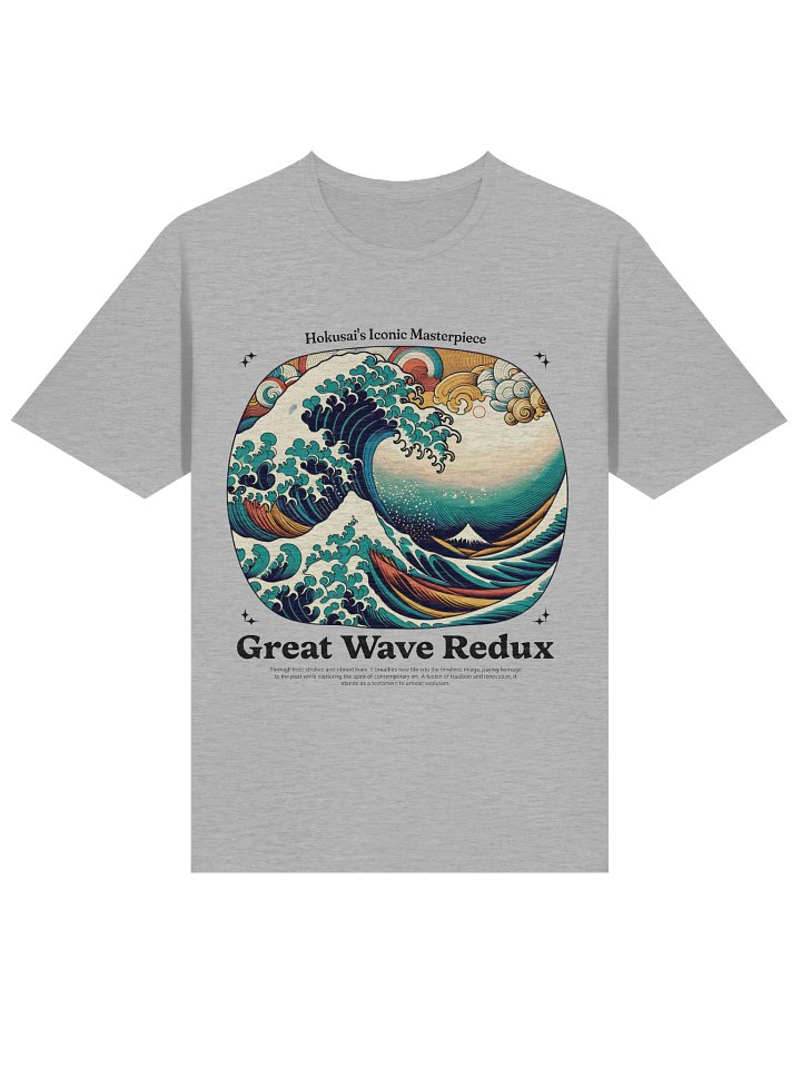 Great Wave Redux Hokusai T-Shirt - Gildan Softstyle product image (2)