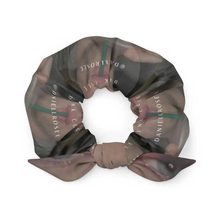Coffee Motif Scrunchie product image (1)
