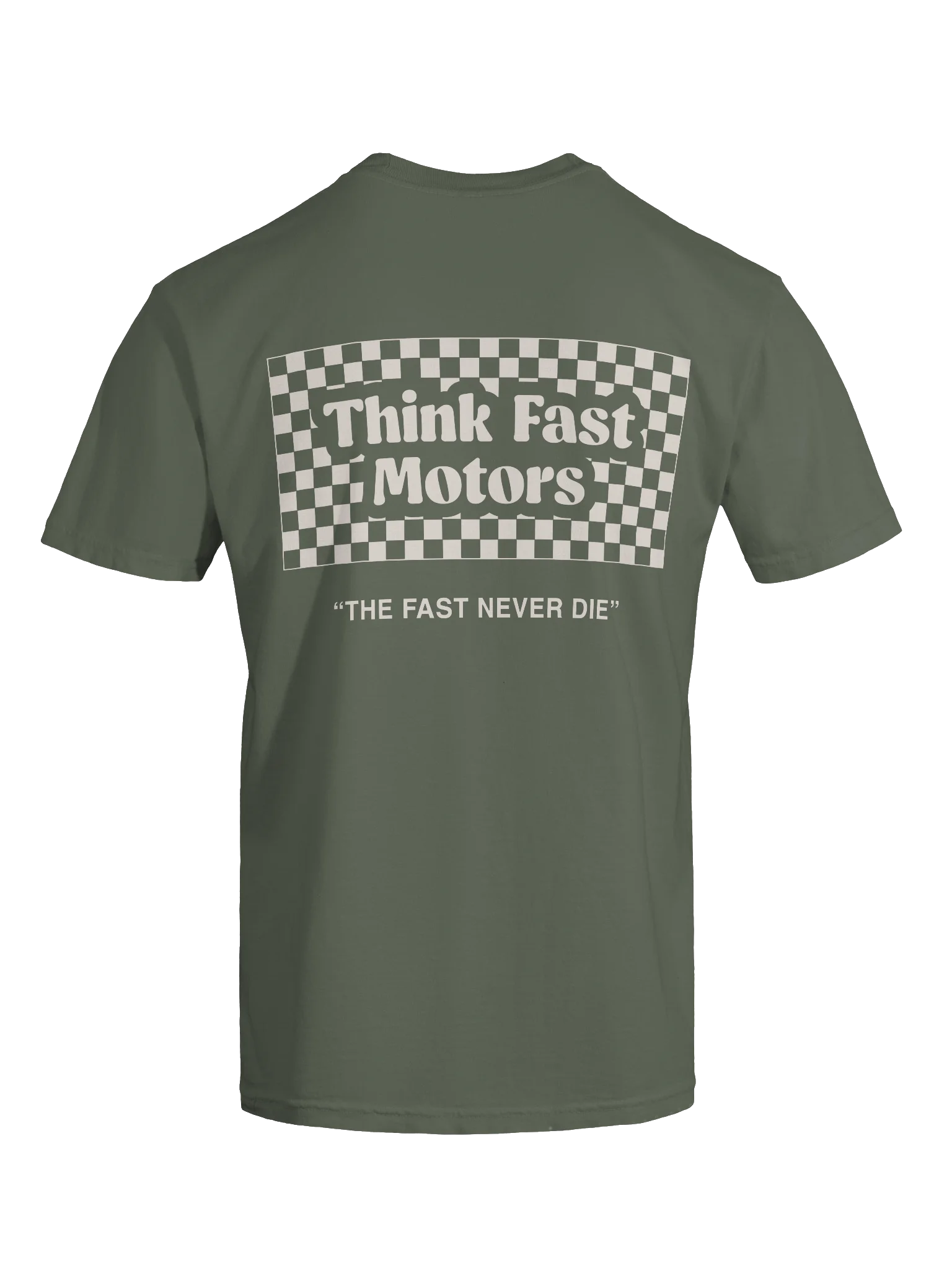 The Fast Never Die Tee - Moss product image (7)