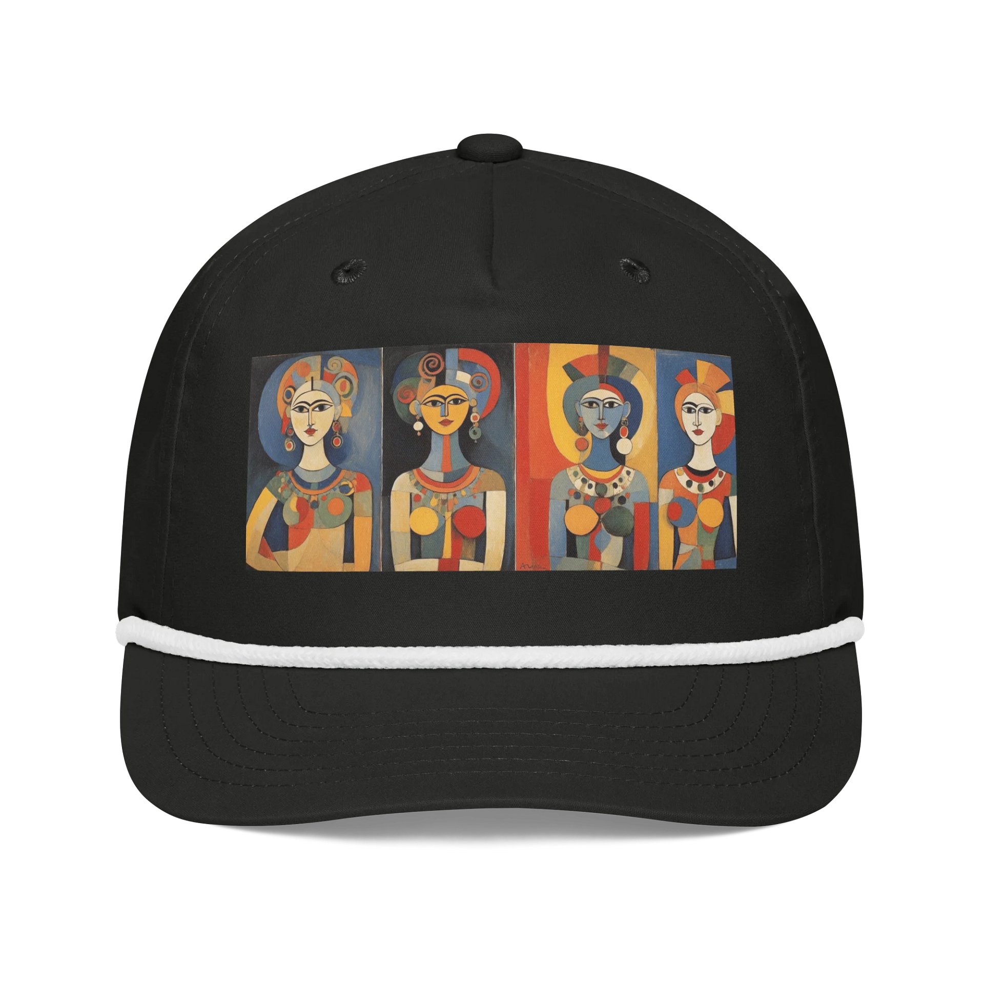 Vibrant Abstract Faces Cap product image (1)