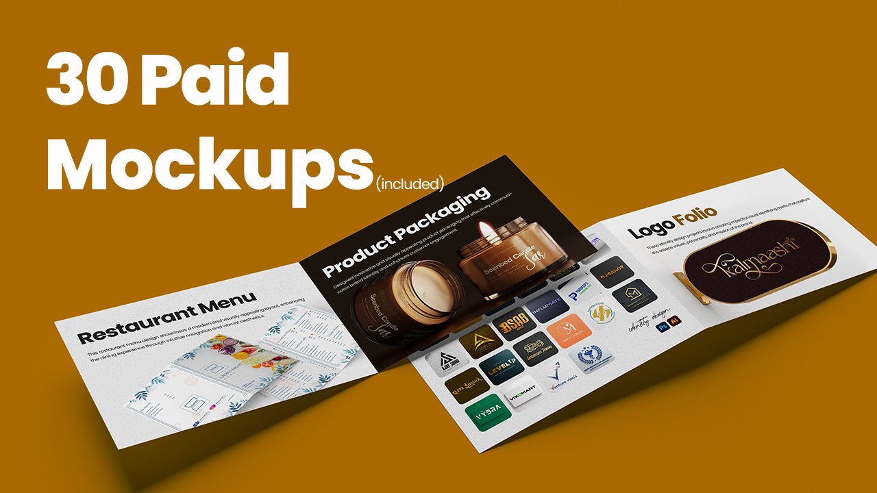 Portfolio Template for Graphic Designer - 43 Editable Files product image (3)
