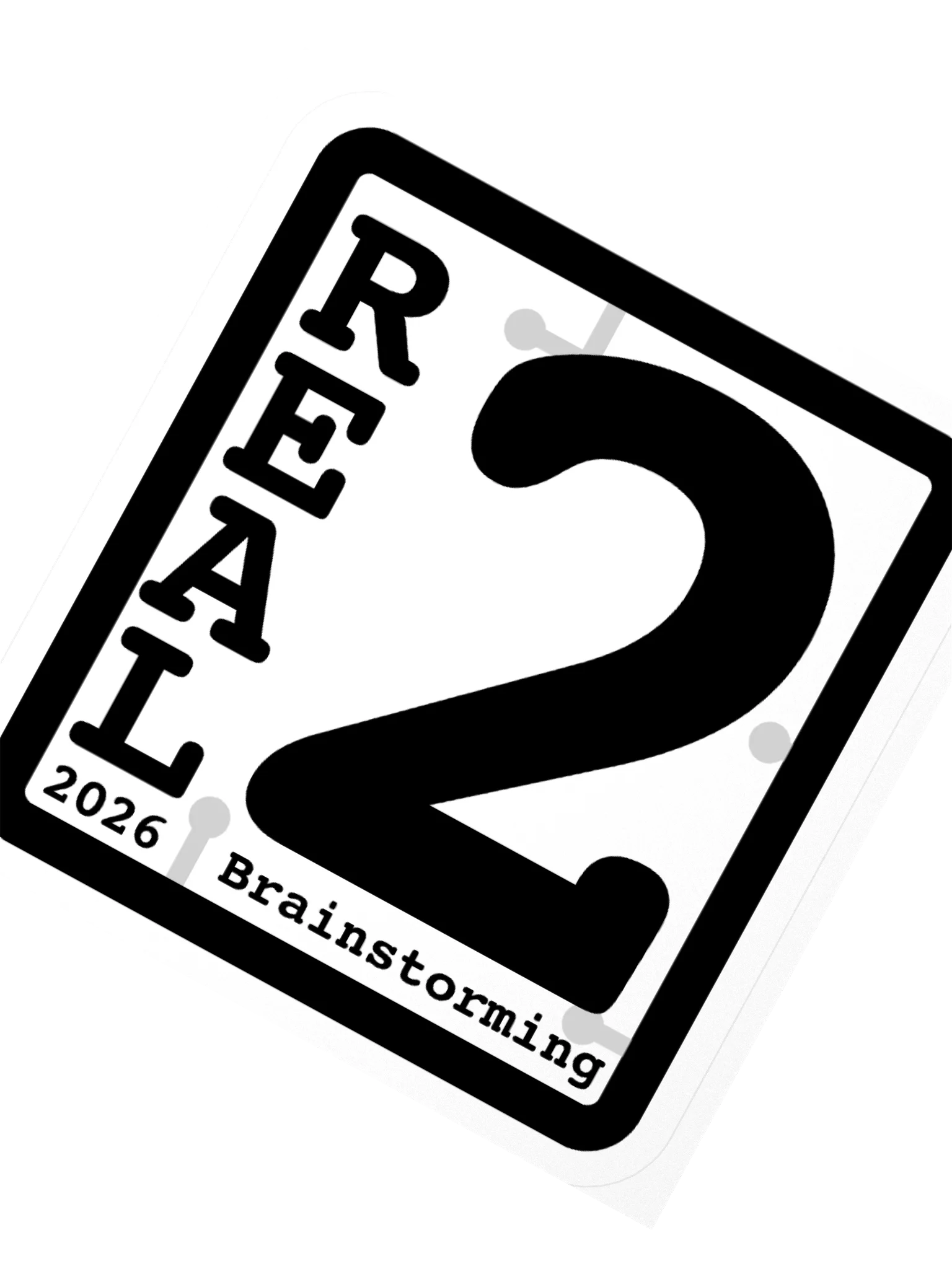 REAL 2 Sticker product image (2)
