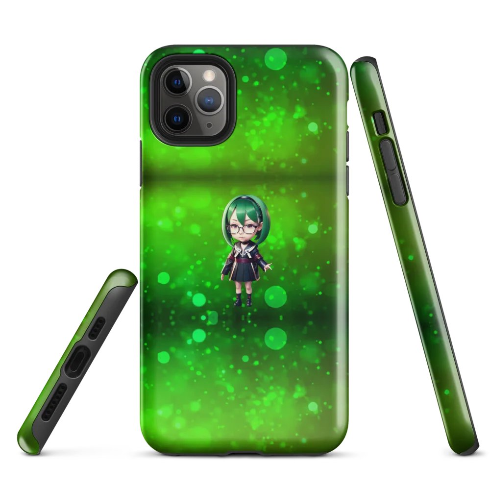 (GREEN CHIBI) K Case for iPhone product image (1)