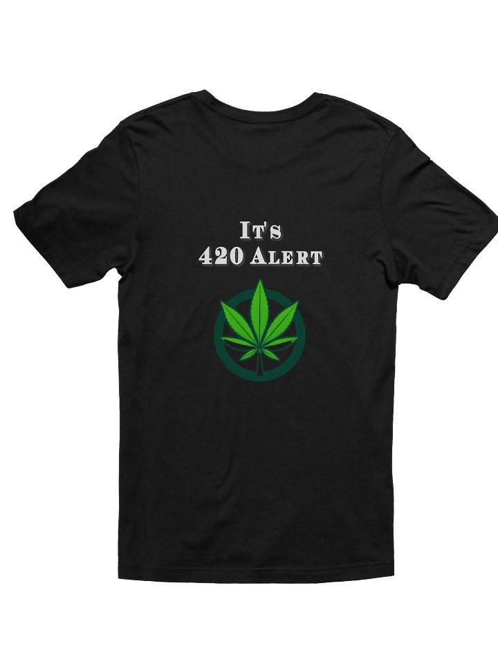 420 Alert Cannabis Leaf T-Shirt product image (9)