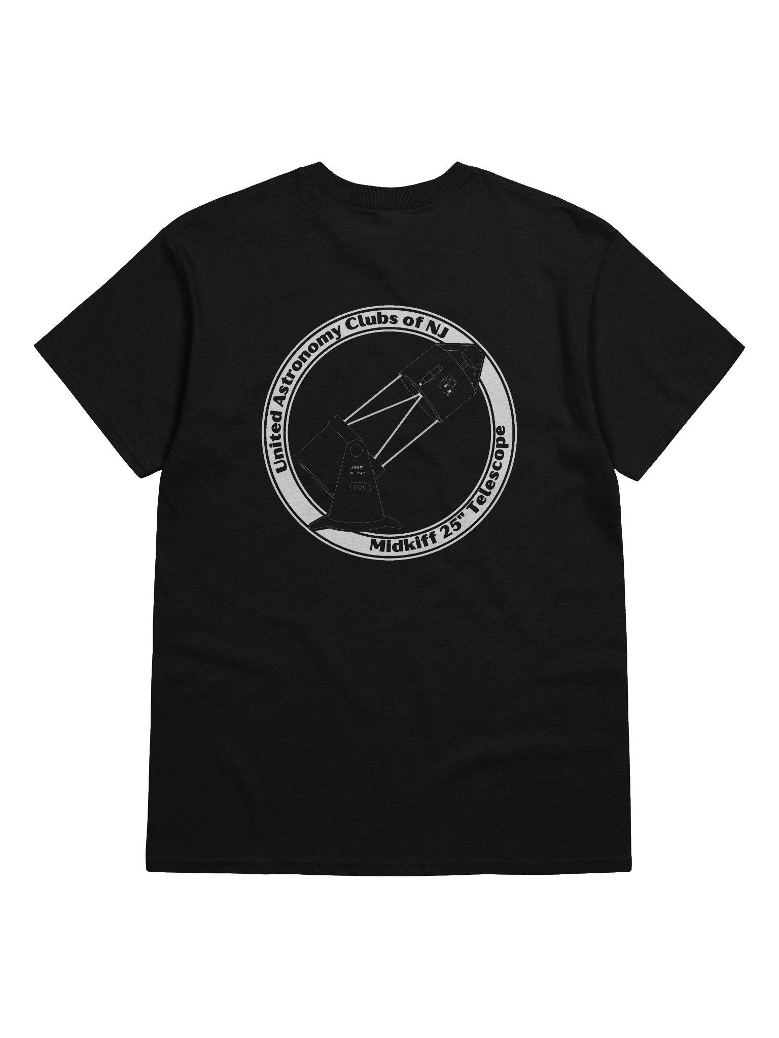 UACNJ Midkiff Telescope TShirt (white print) product image (6)