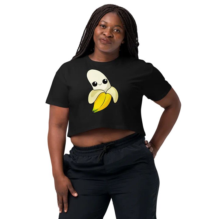 Peel Me Up Banana Women's Crop Top product image (2)