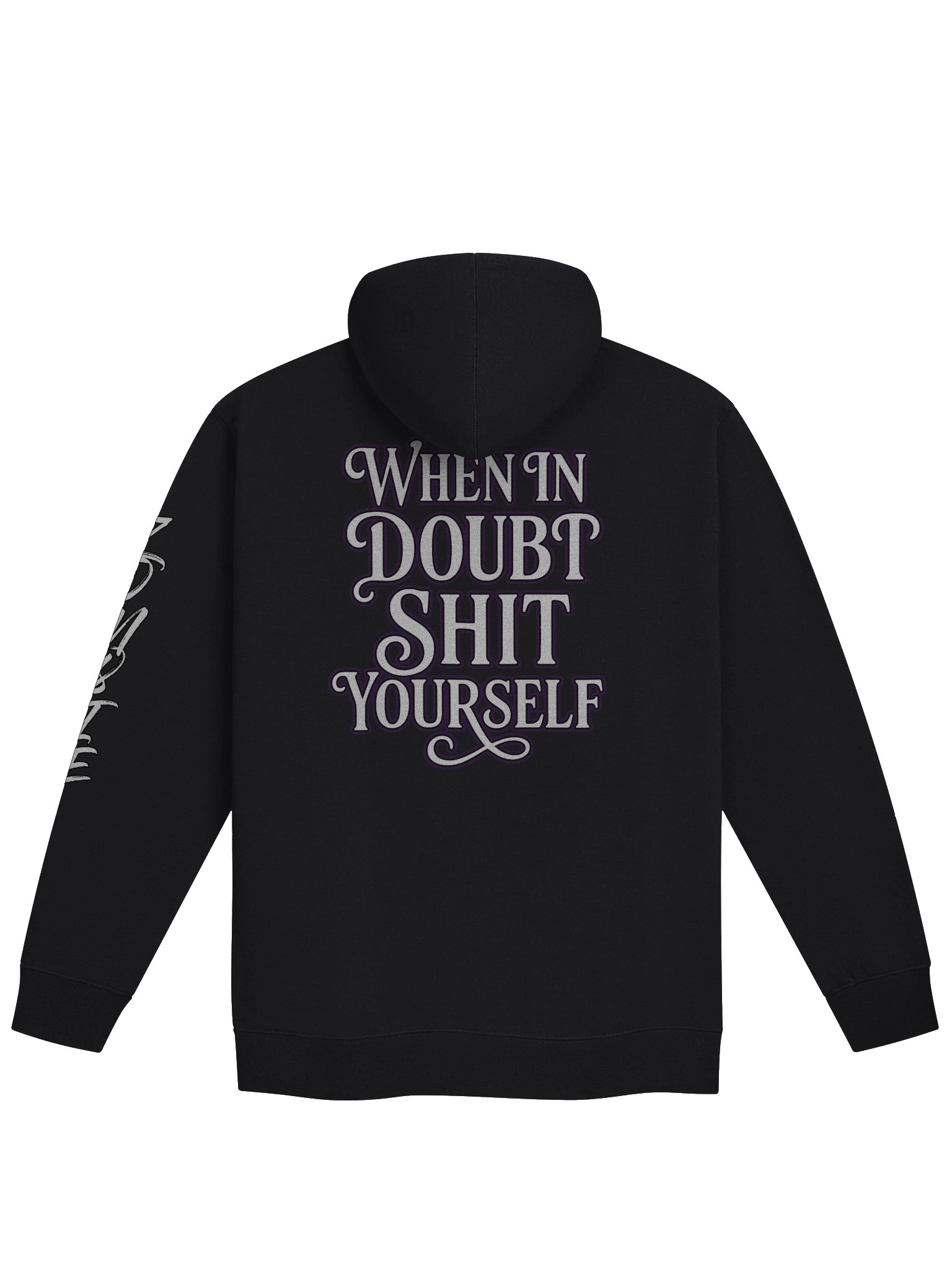 Stylish Zombie Fleece Zip-Up Hoodie product image (2)