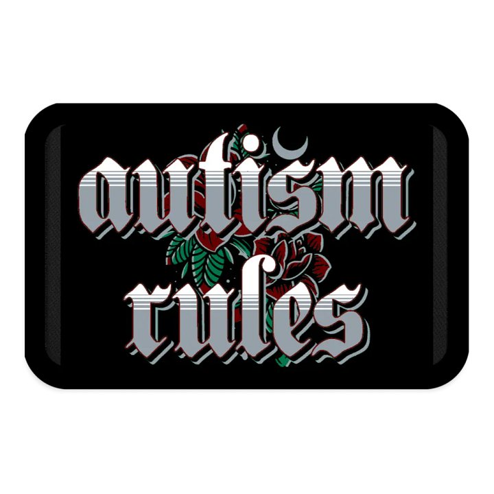 Vibrant Autism Rules Patch product image (1)