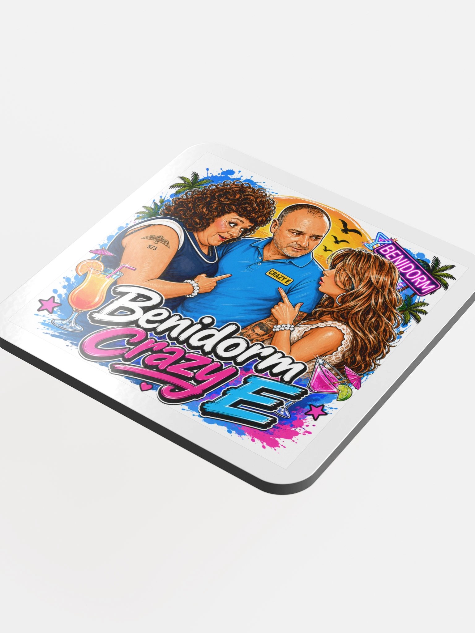 Benidorm Crazy E Its Him Poster Coaster product image (4)