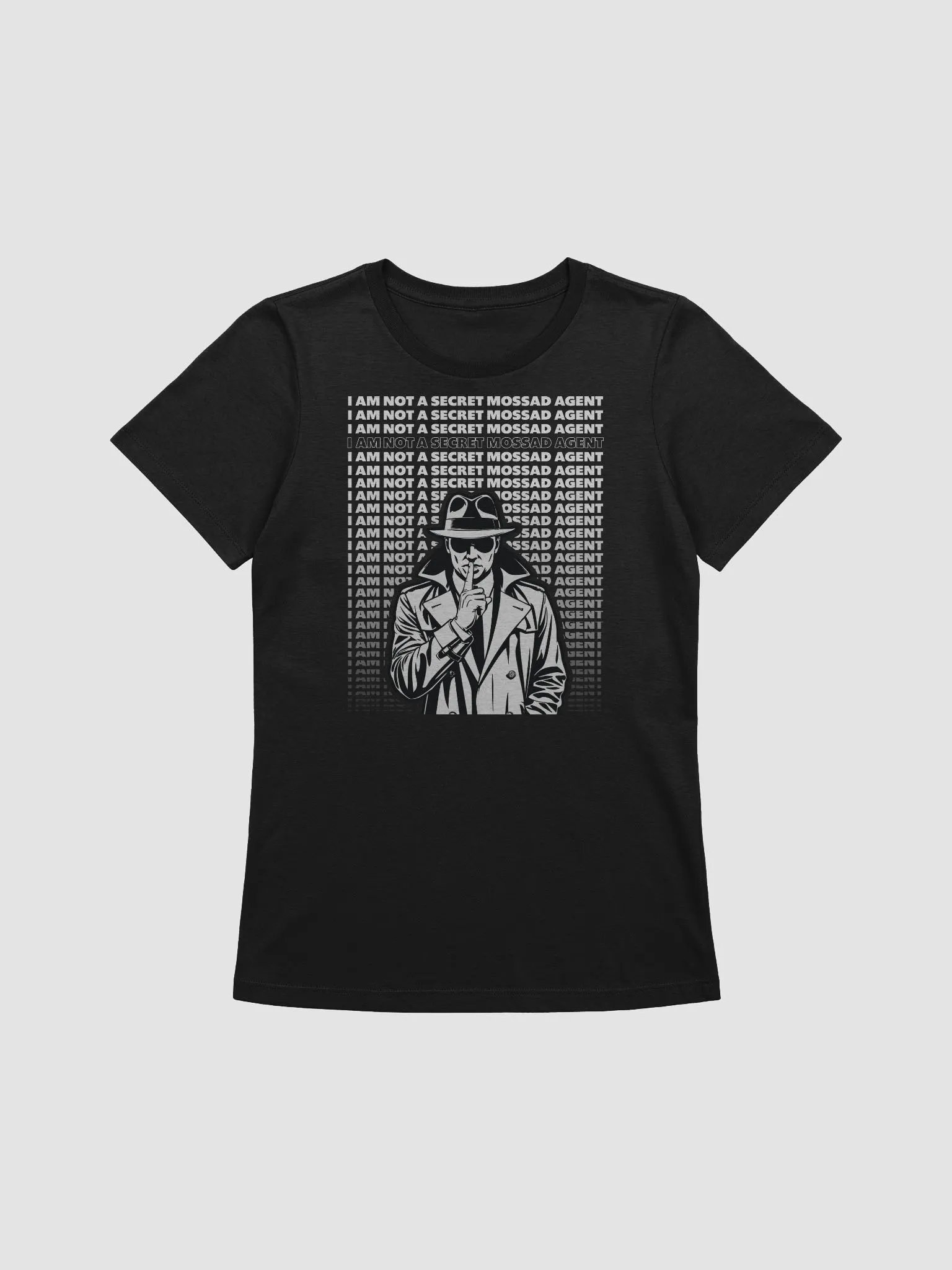 Secret Mossad Man T-Shirt - Woman Fit product image (2)