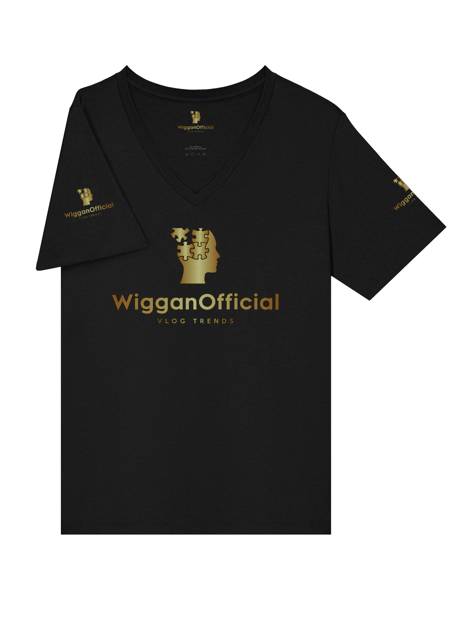 WigganOfficial Women's Relaxed V-Neck T-Shirt product image (5)