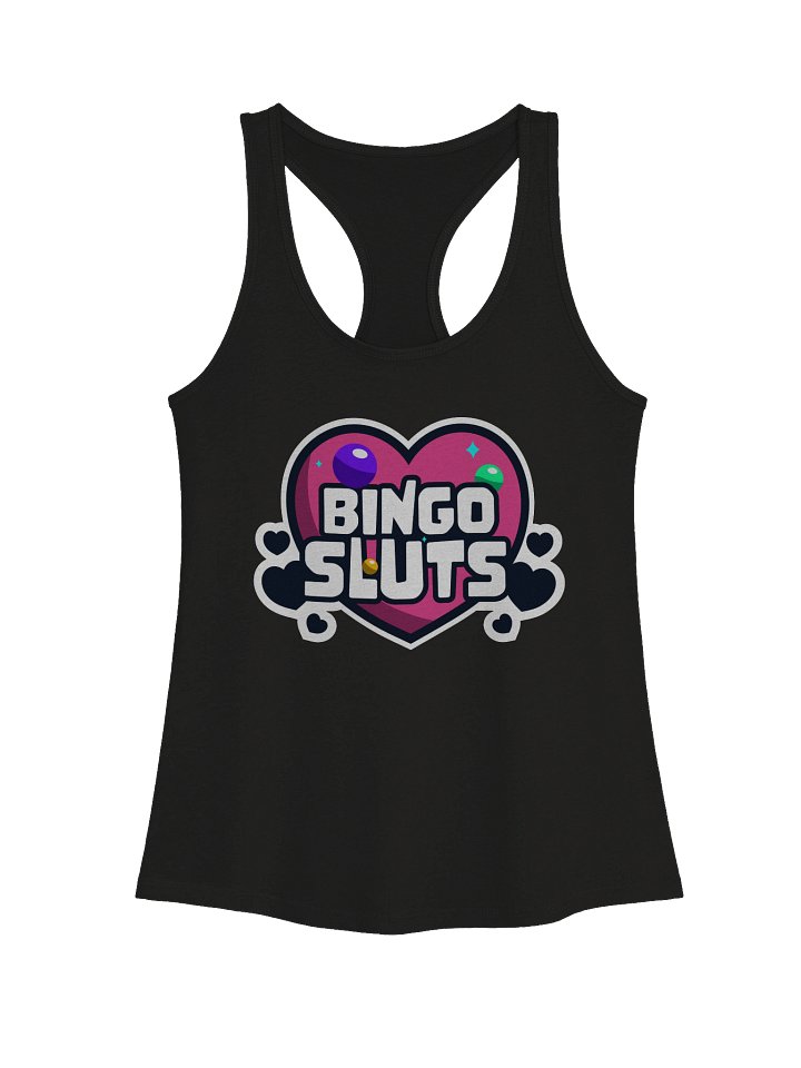 BINGO SLUTS RAZORBACK TANK TOP PINK product image (1)