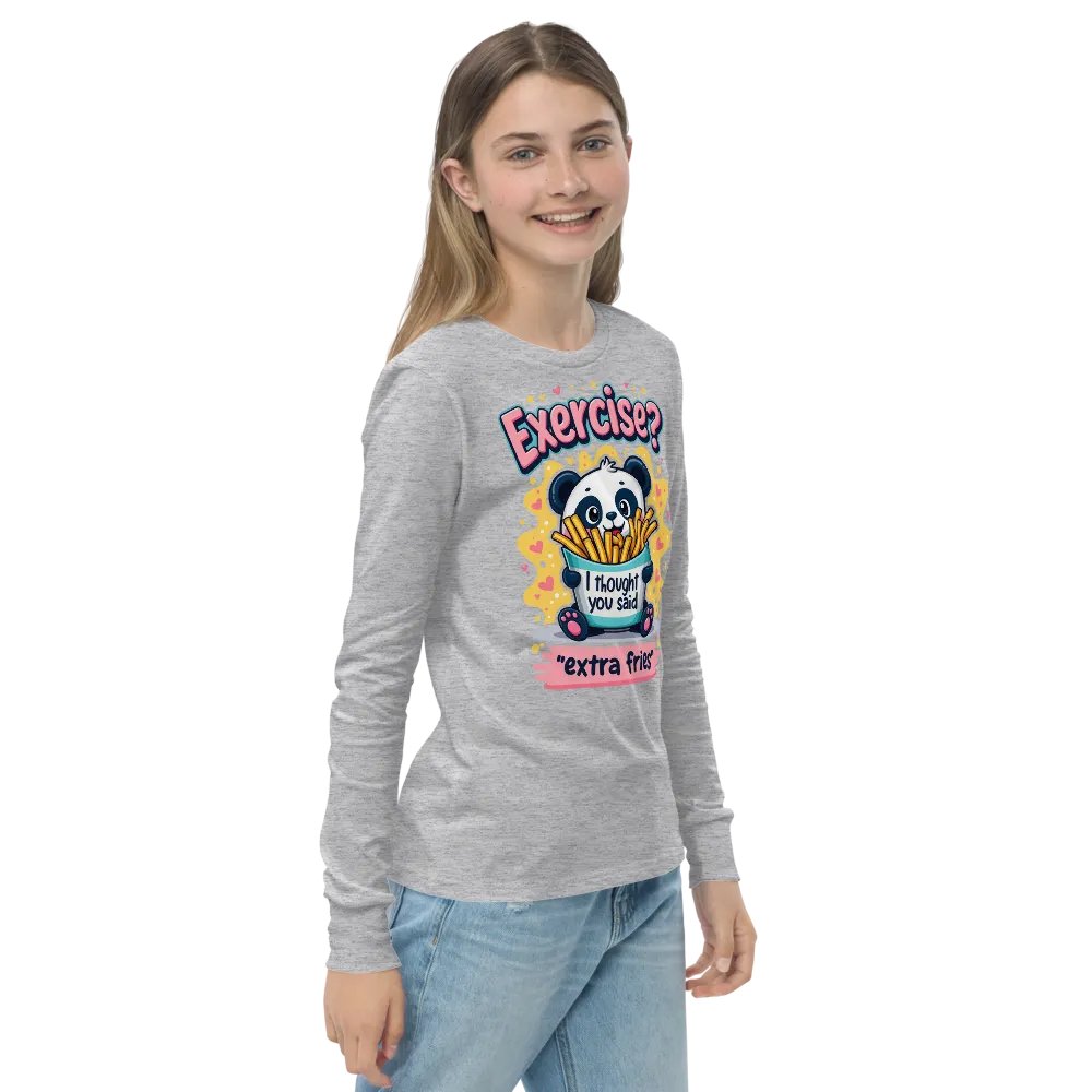 Panda Fries Long Sleeve Tee product image (23)