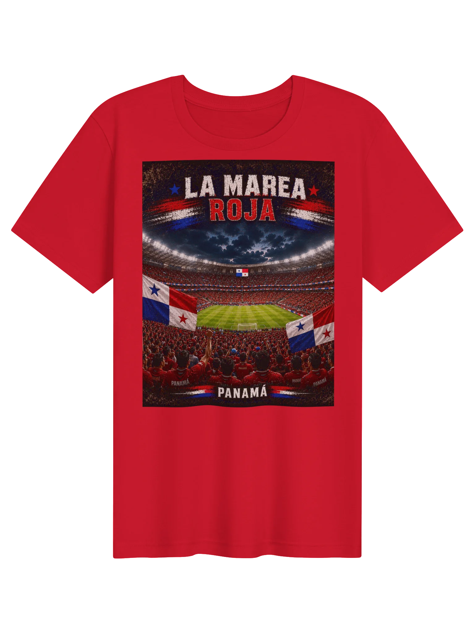 "La Marea Roja" Panamá Football Fan T-Shirt product image (31)