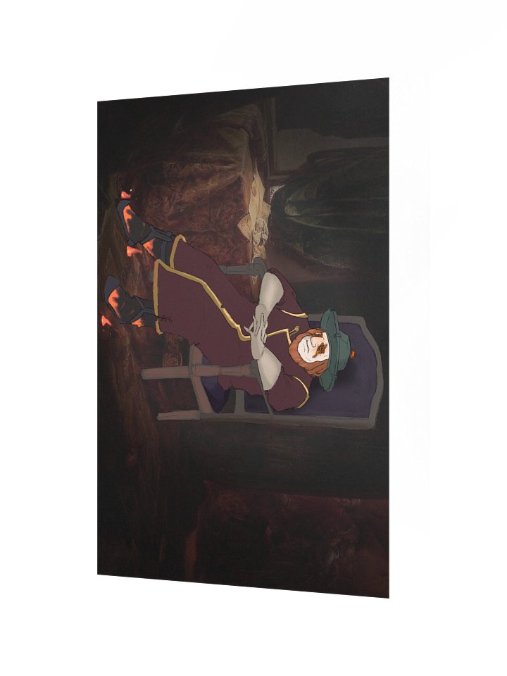 Sad Chinese Christmas Clown Poster product image (2)