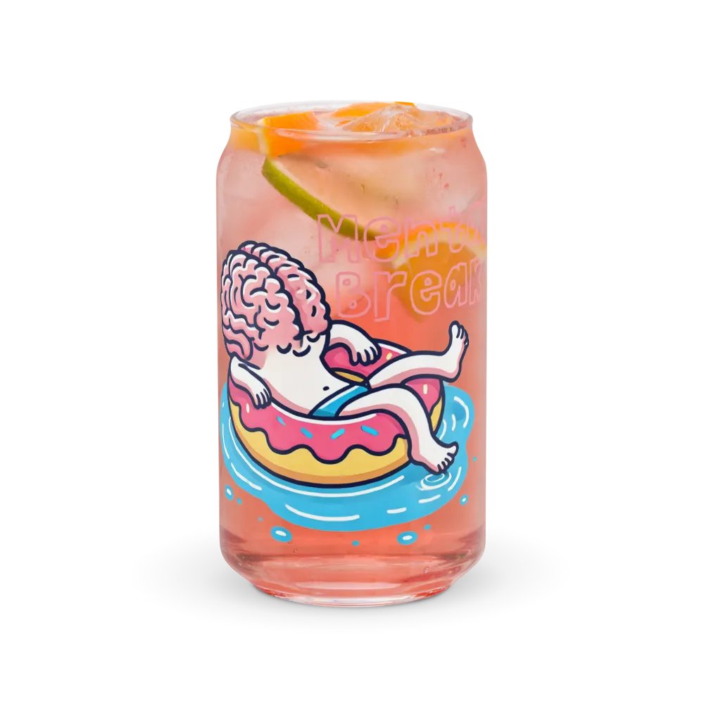 Mental Break Can Glass product image (37)
