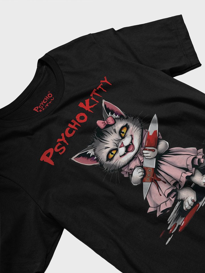 Esmeralda Psycho Kitty Supersoft Unisex T-Shirt product image (2)