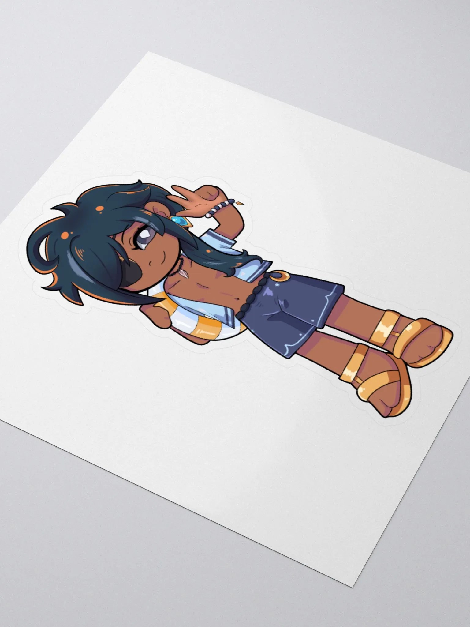 Beach Kaeya Sticker (Genshin Impact) product image (3)