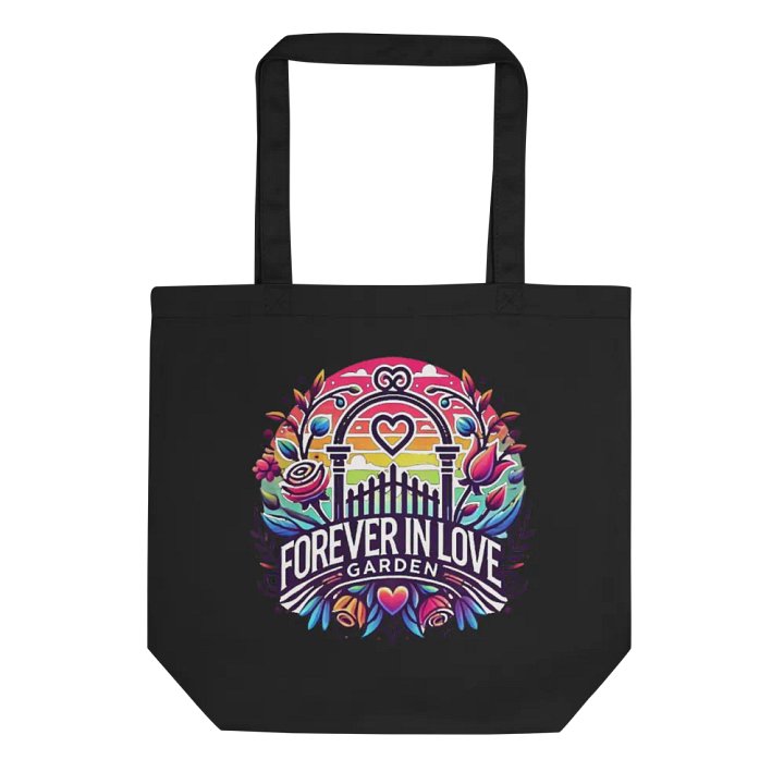 Forever in Love Garden Tote Bag product image (1)