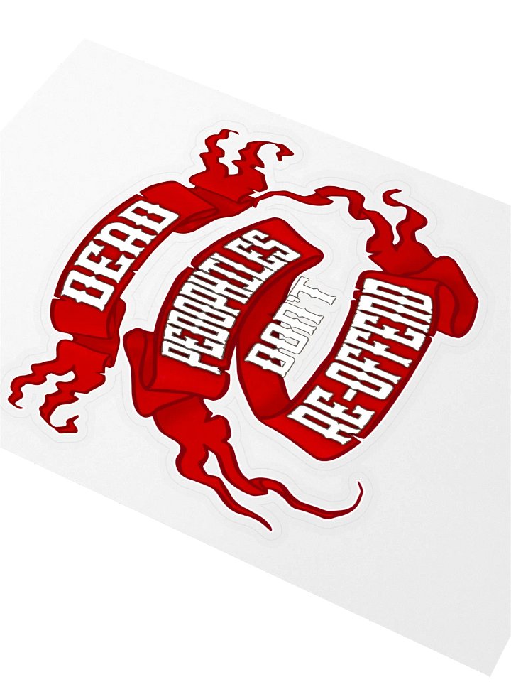 Dead Peds Red Sticker product image (2)