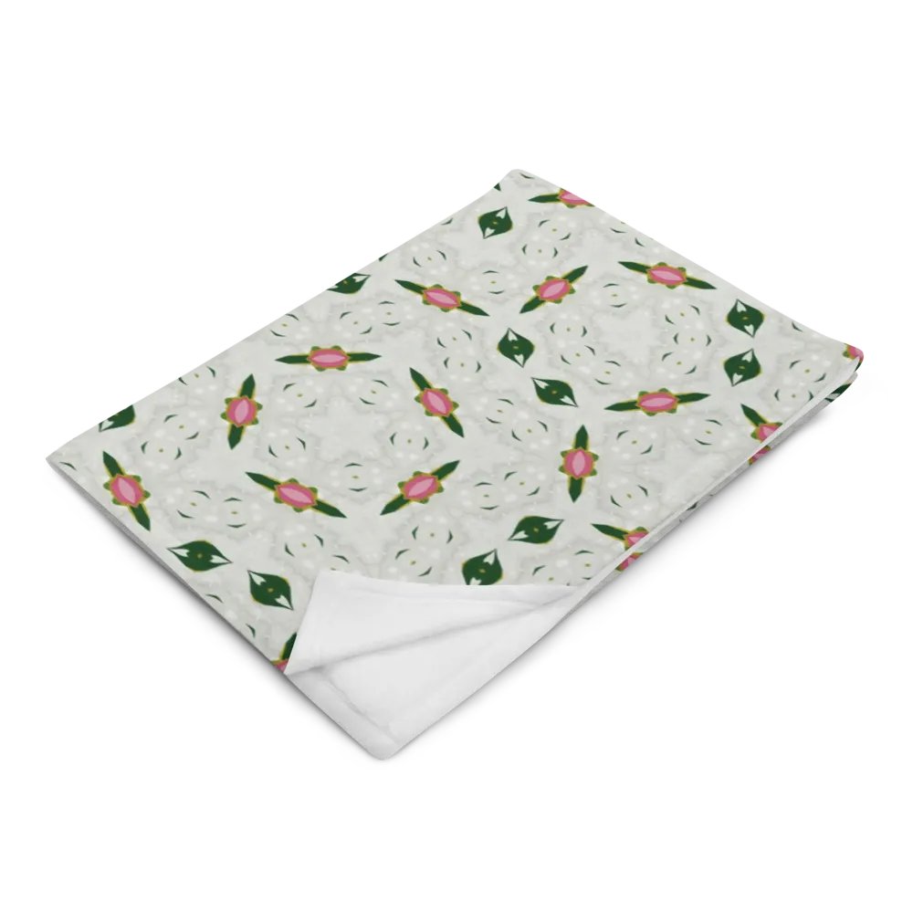 Unique Lips & Eyes Circular Pattern Throw Blanket product image (5)