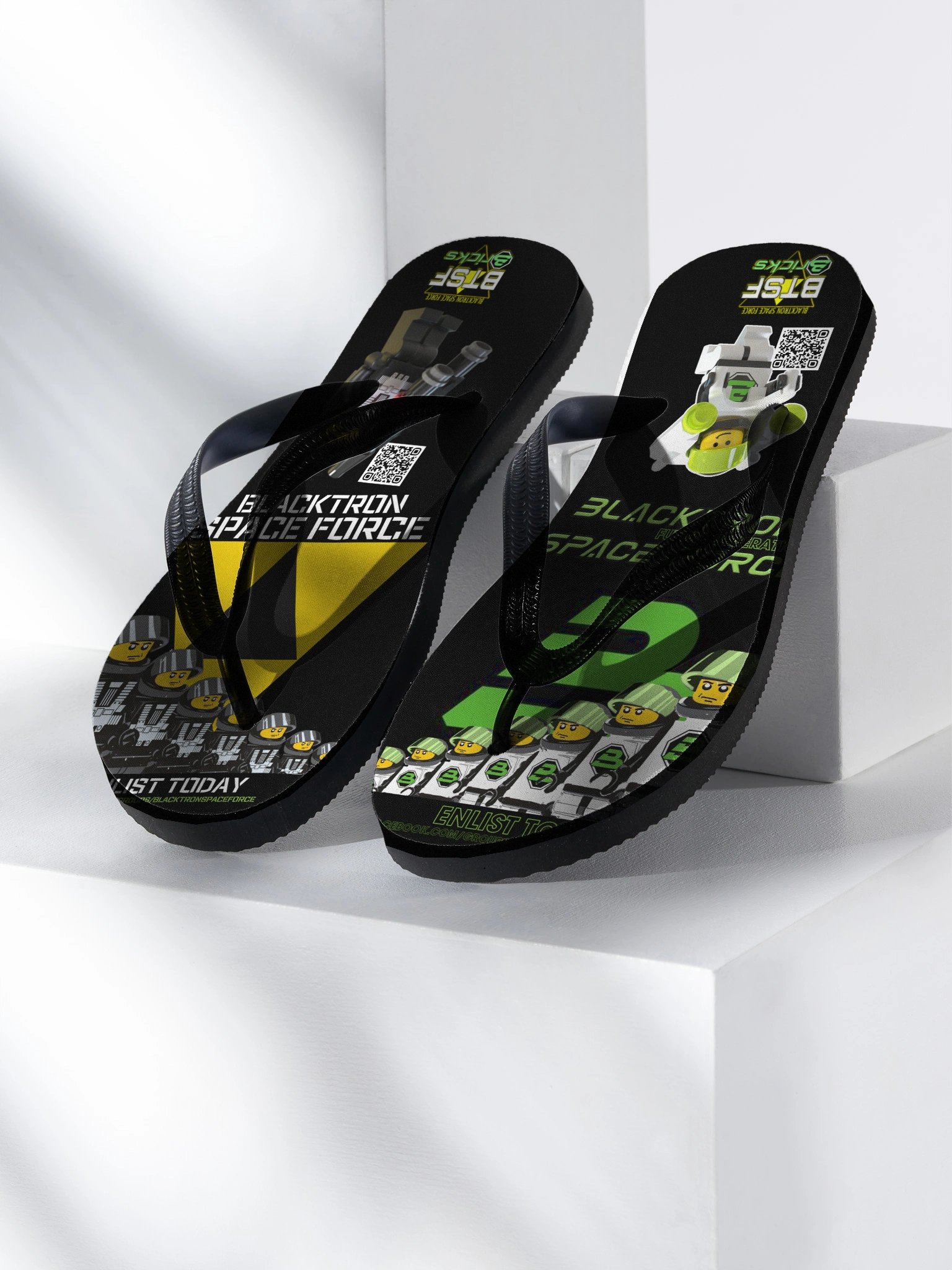 BlacktronSF Custom Flip-Flops product image (1)