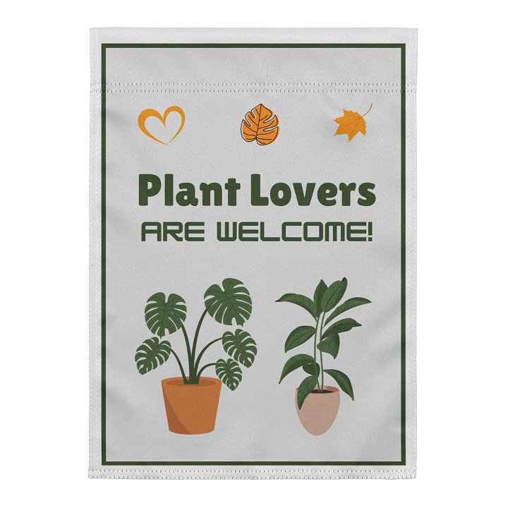 Plant Lovers Garden Flag product image (1)
