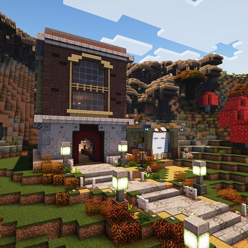 @iygmelissa Built the G.H.U.L. Gang HQ the first week on the server - it sits in the donut and is the perfect place for all t...