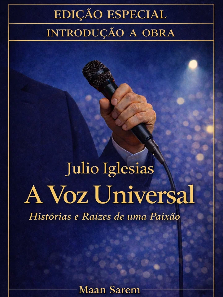 Julio Iglesias – A VOZ UNIVERSAL Histórias e Raízes de uma Paixão — Edição Especial — Download Imediato product image (1)