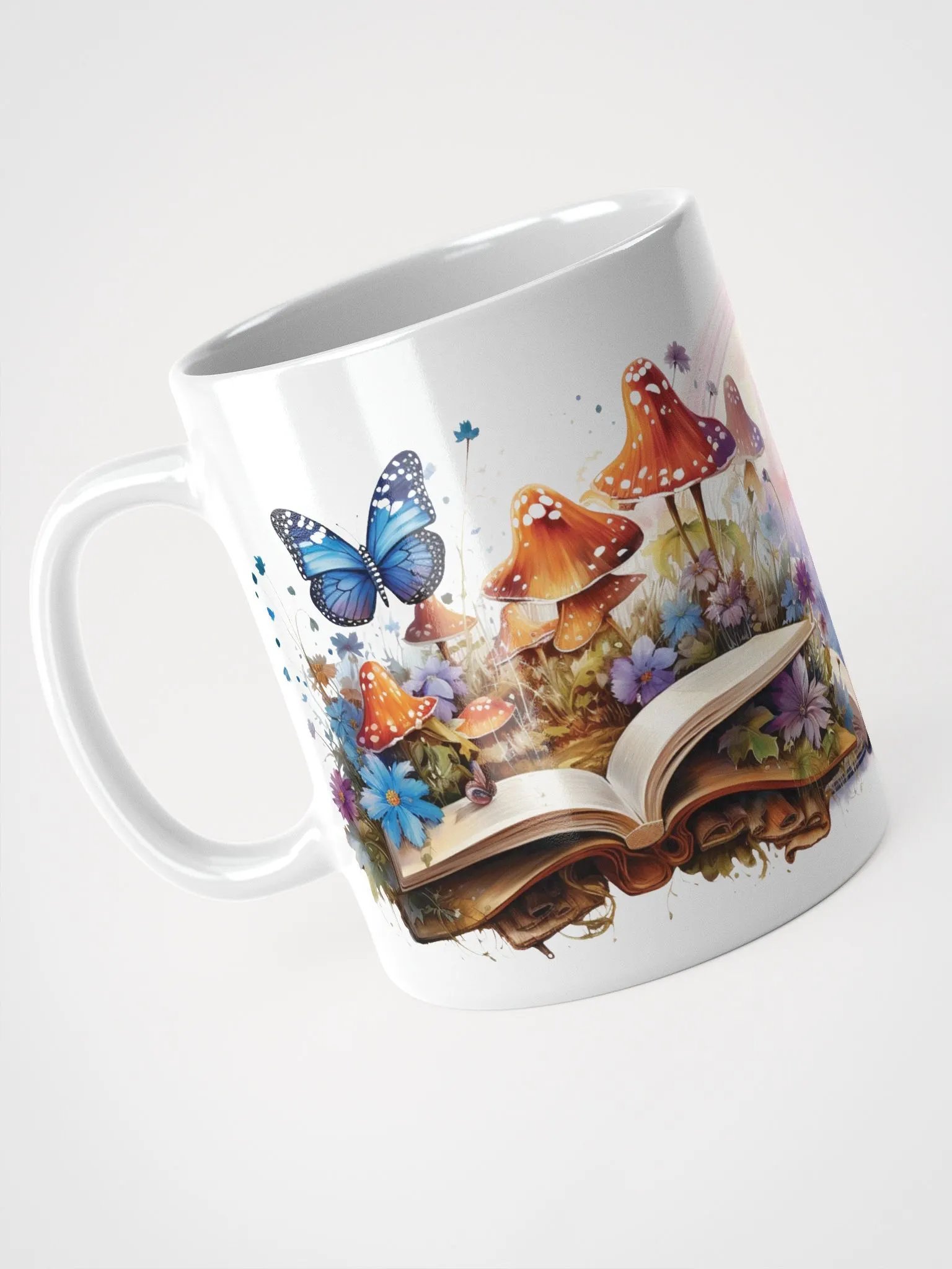 Enchanted Book Garden Mug product image (3)