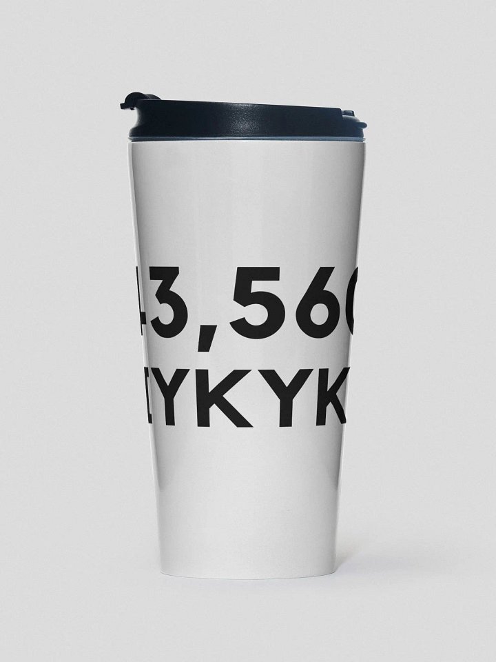 43,560 IYKYK Stainless Steel Travel Mug product image (1)